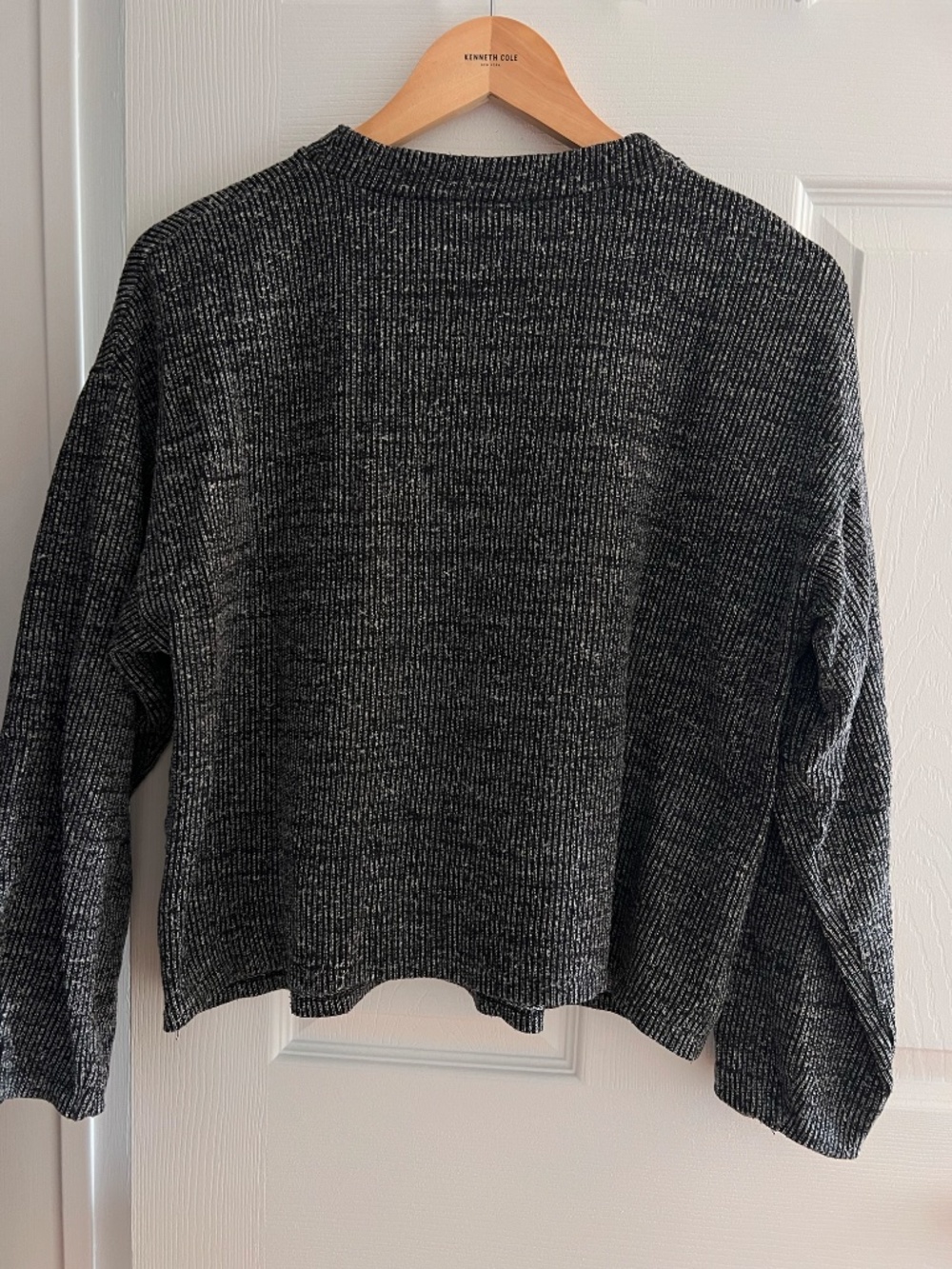 ZARA Snoopy Peanuts Knit Sweater Black & White Size L - Picture 4 of 4
